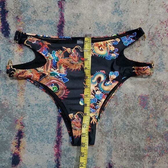 2 New High Waist Bathing Suit Bottoms - Picture 6 of 13